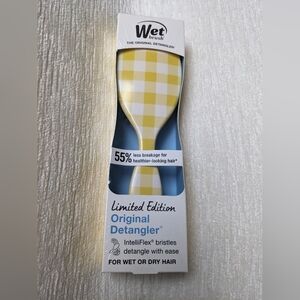 Wet Brush Limited Edition Original Detangler Coastal Charm Golden Gingham New